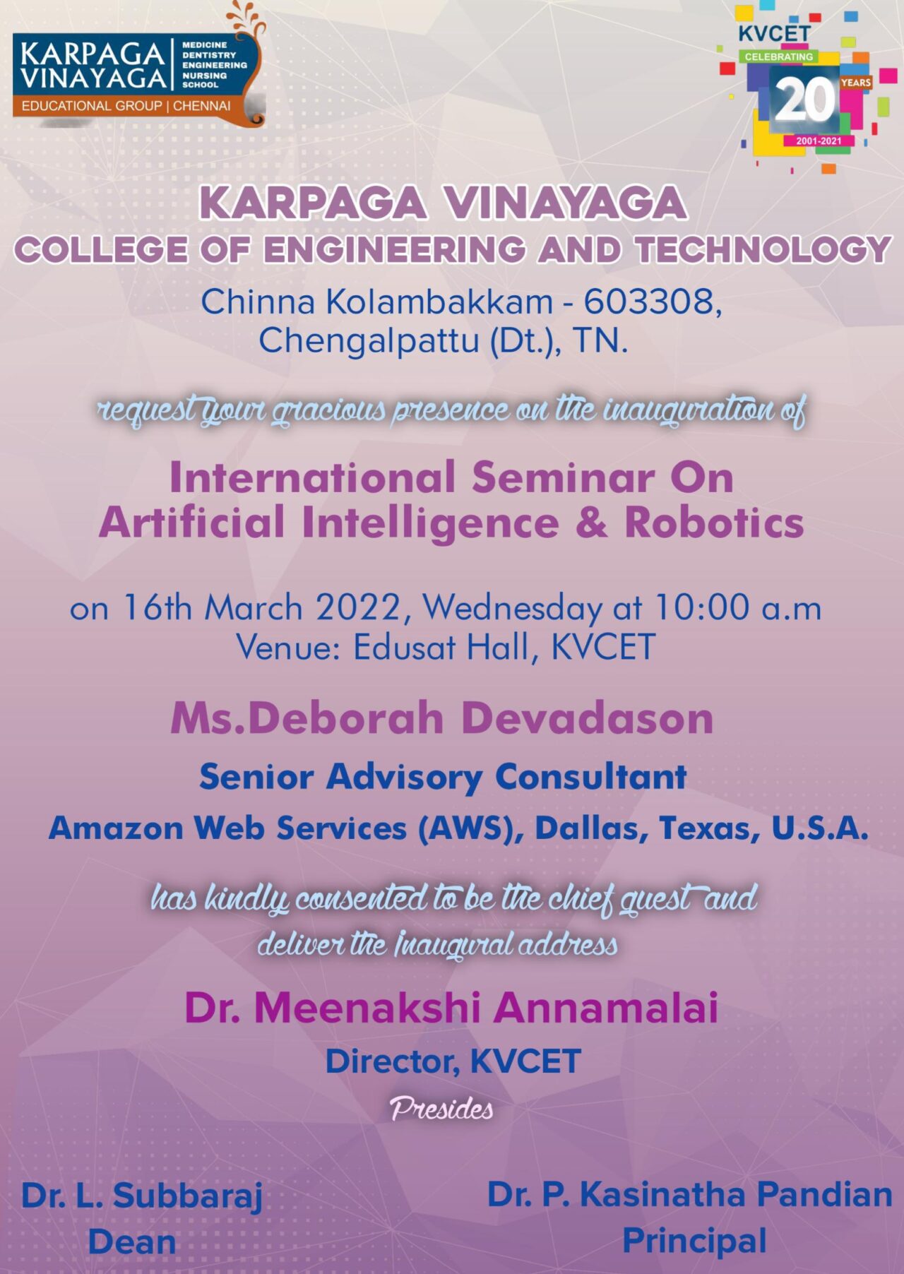 Karpaga Vinayaga College of Engineering and Technology